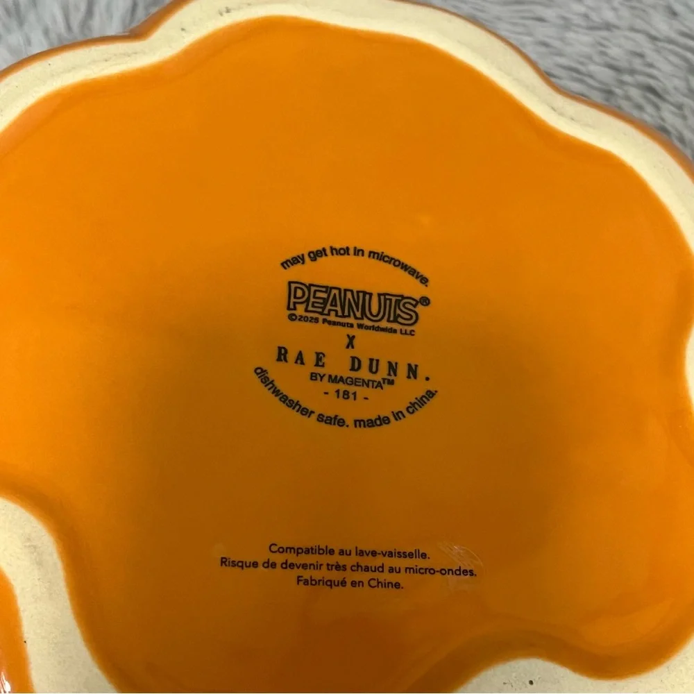 Rae Dunn x Peanuts Halloween Dog Bowl - Picture 6 of 8